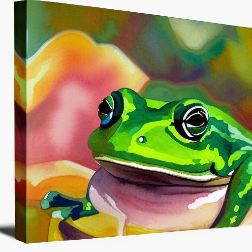 frog - AI Generated Artwork - NightCafe Creator