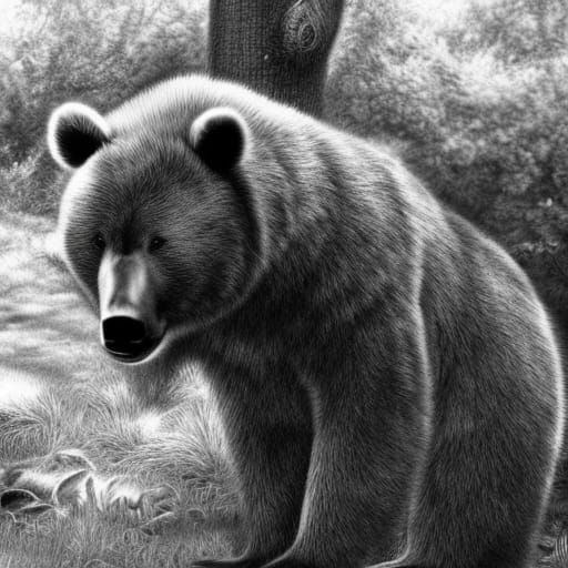 Bear2Day - Gone2Morrow #67 - AI Generated Artwork - NightCafe Creator