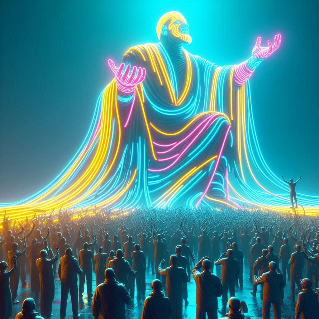 Ruler from the Neon Realm