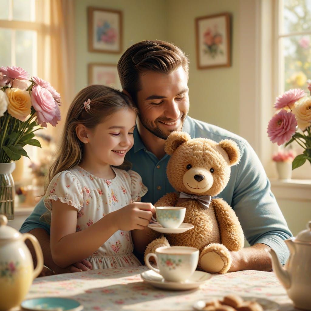 🫖 Tea for Two 🧸  by @SLeigh