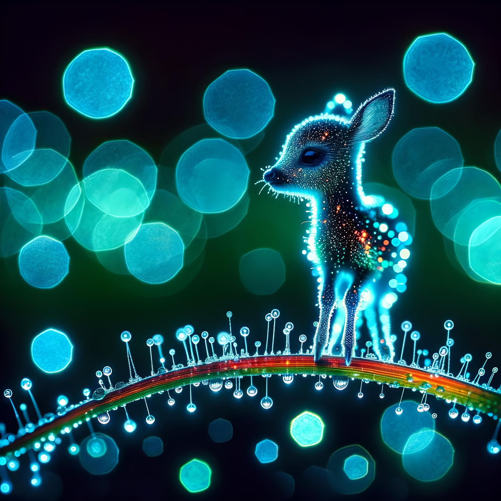 Endearing Deers - Micro Deer  by @Funverhau