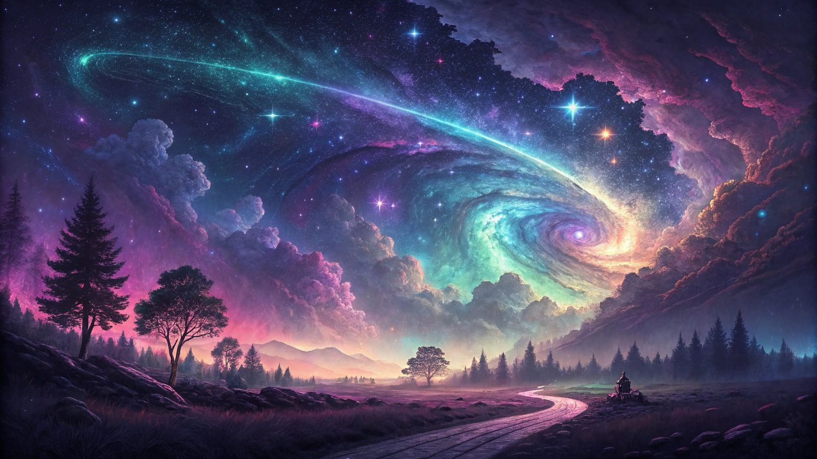 Cosmic Landscape  by @Skyeithse