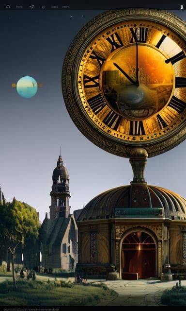 Church of the Impossible Clock