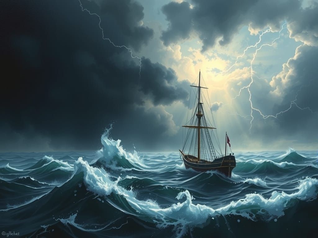 Stormy Seas  by @Darkslinky99