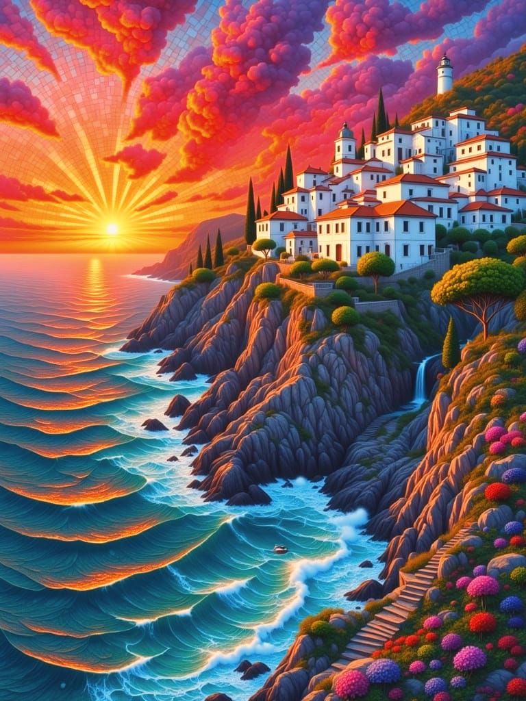 Mediterranean Coastline 