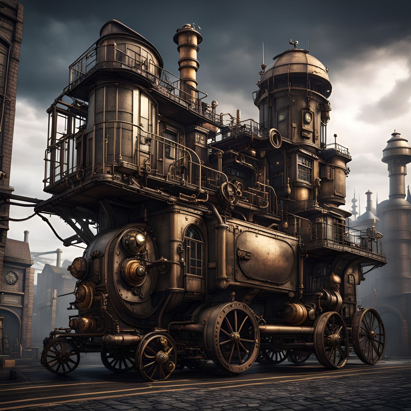 Factory on wheels  by @Mansuelo