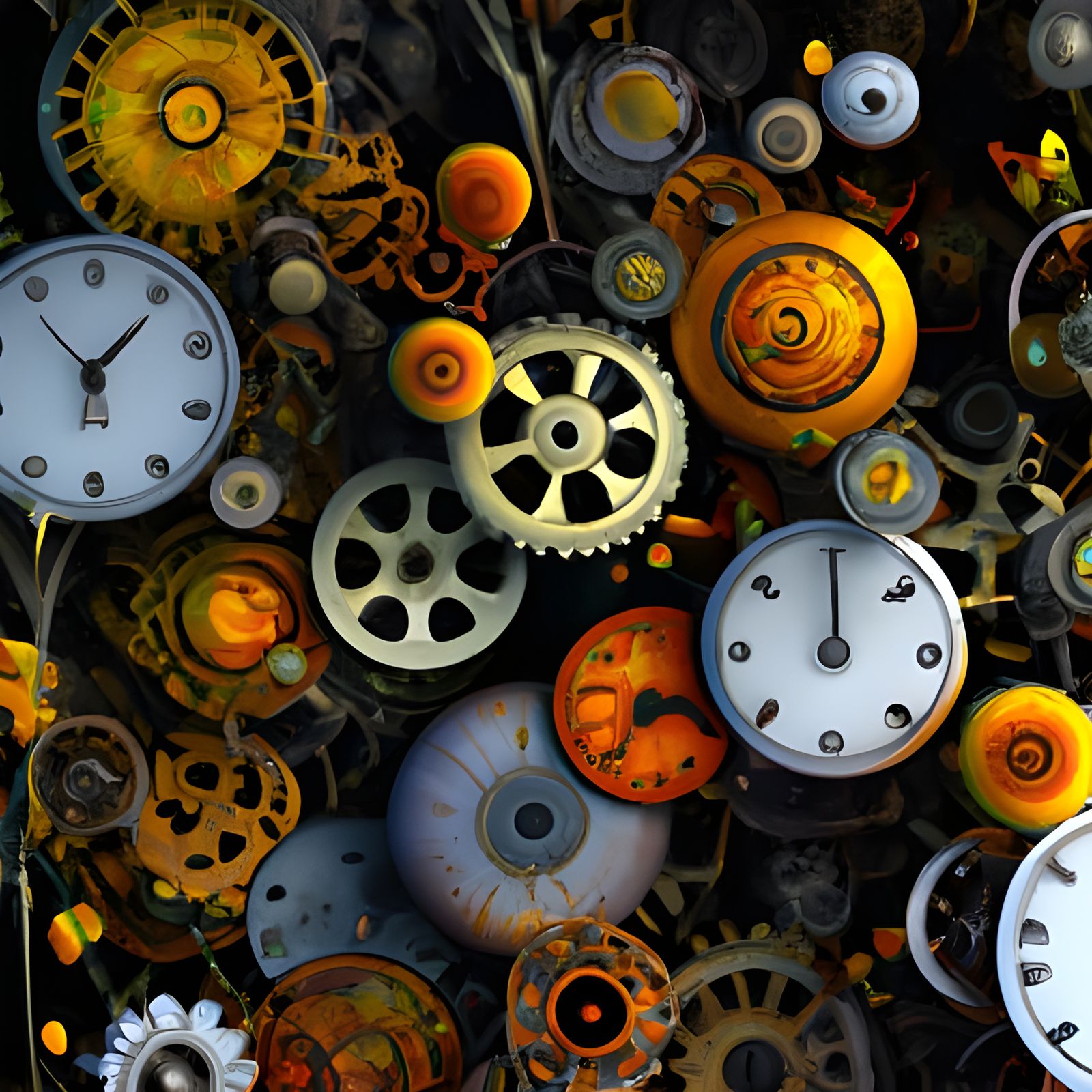 Clockwork AI Generated Artwork NightCafe Creator