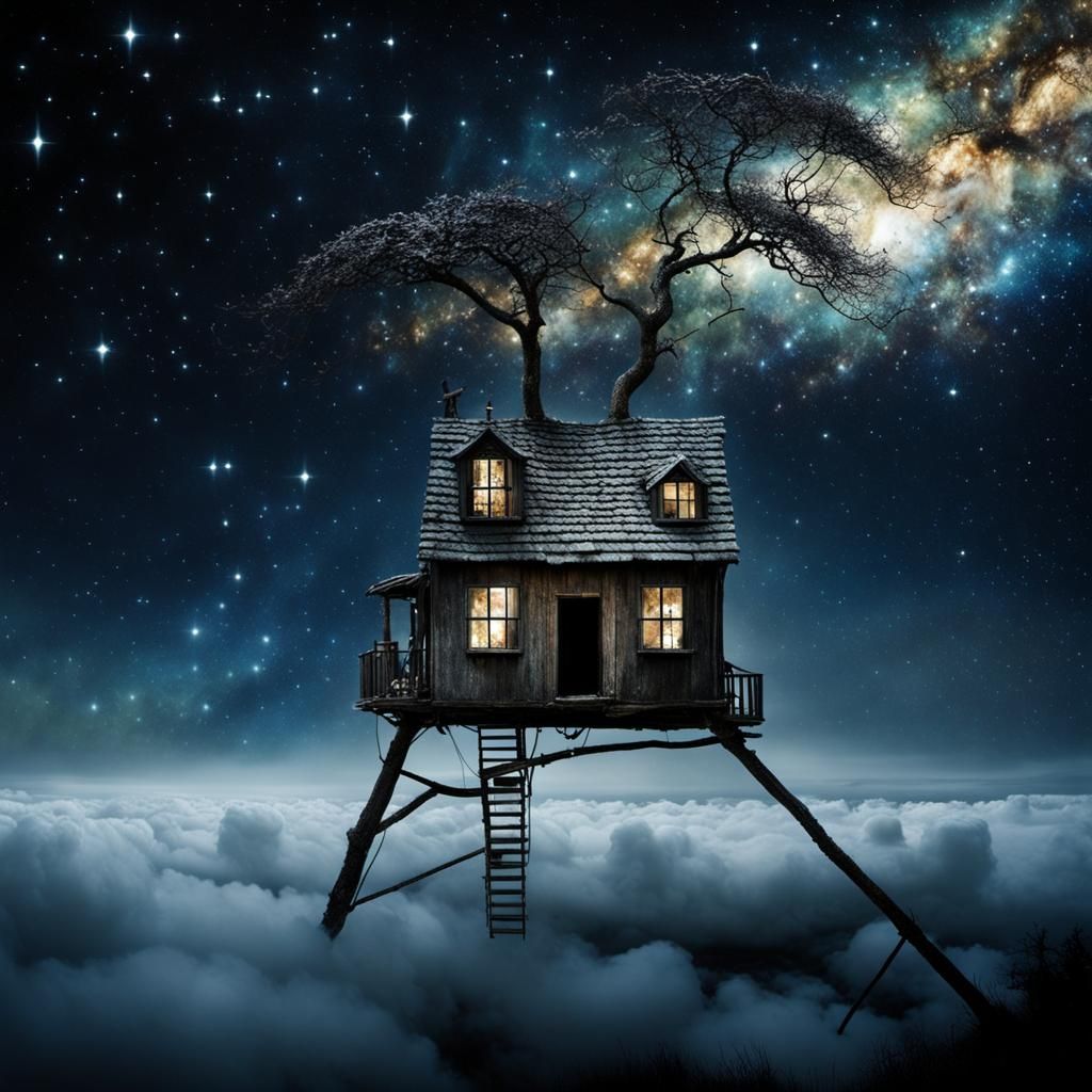 Unusual treehouse