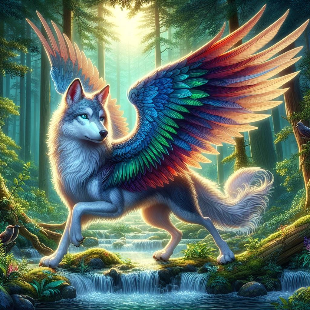 Winged Wolf