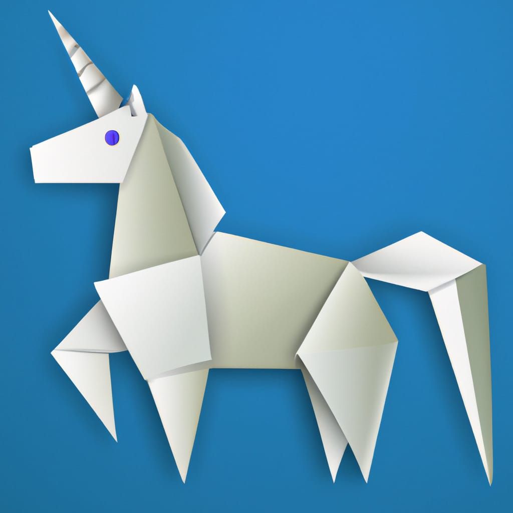 unicorn, vector art