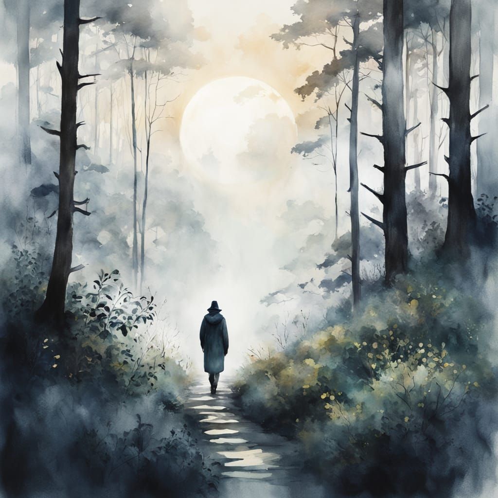  A stroll.  by @KiwiJellyBean