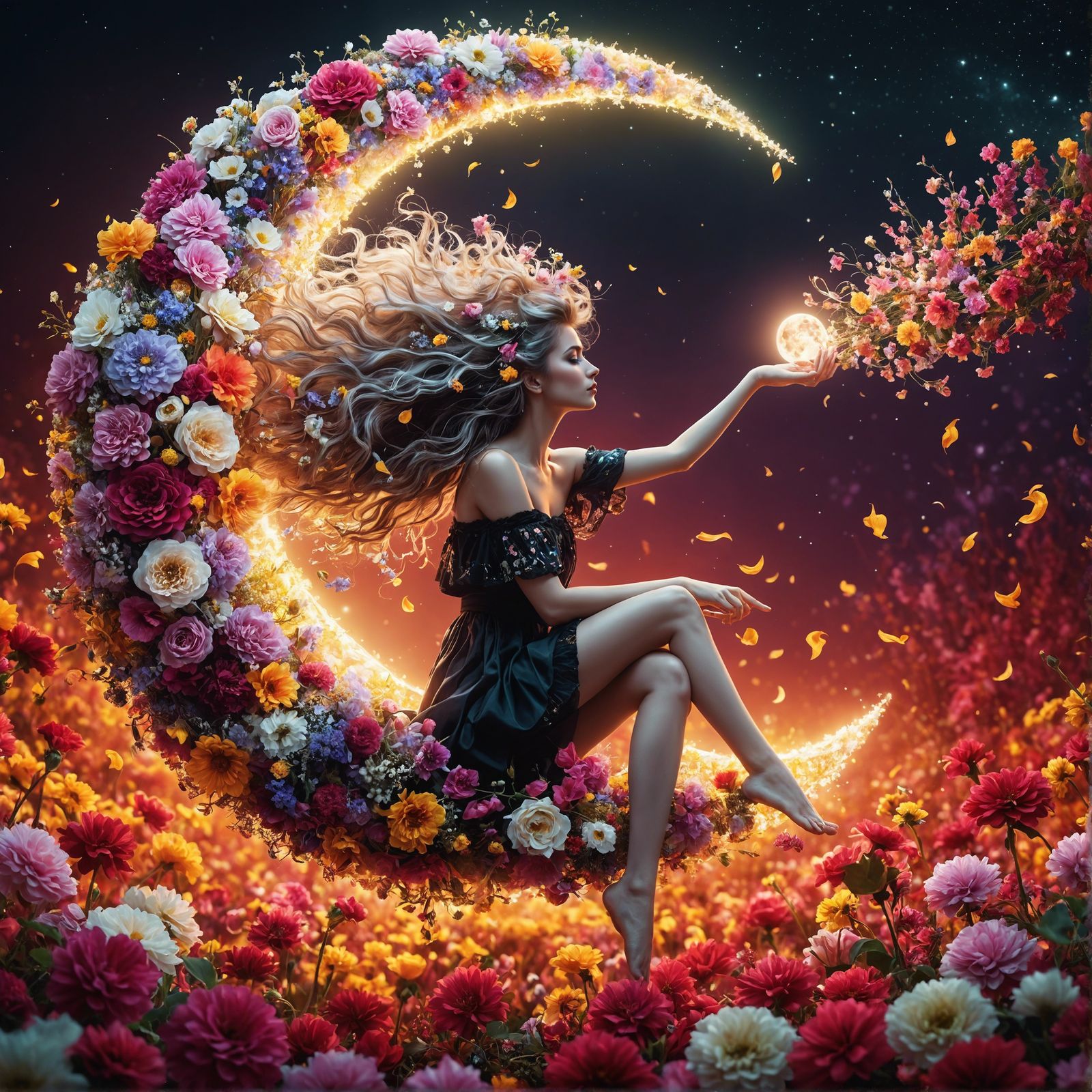Flowery Moon