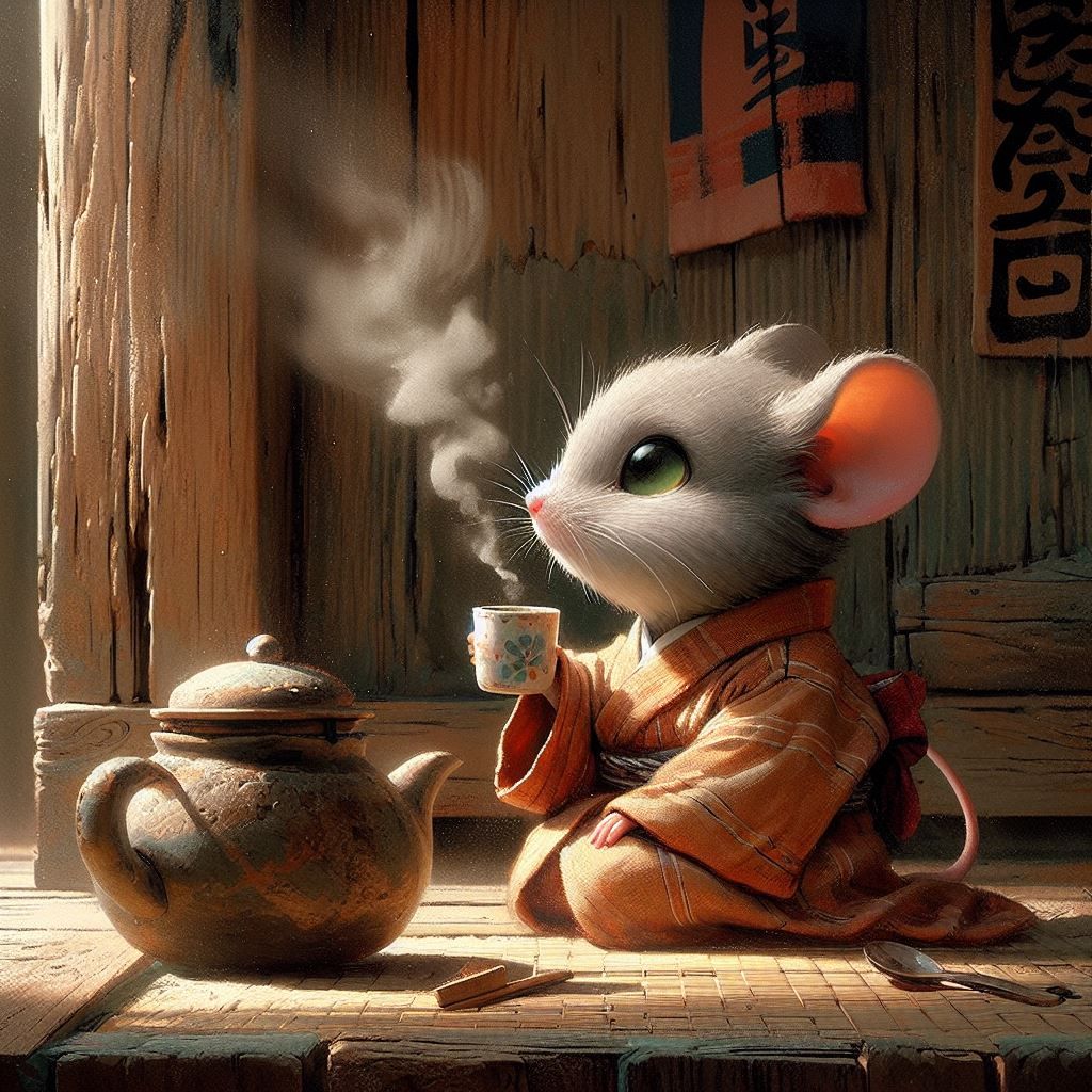 Tea Time for a Wee little Buddhist