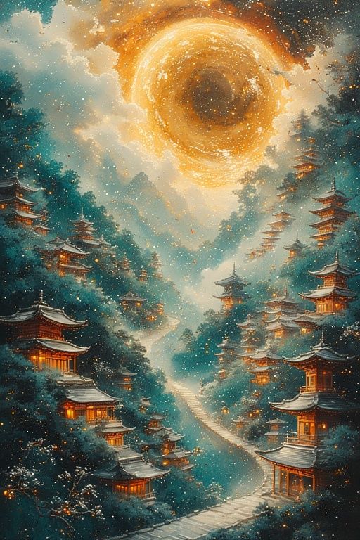 The Village of the Burning Sun