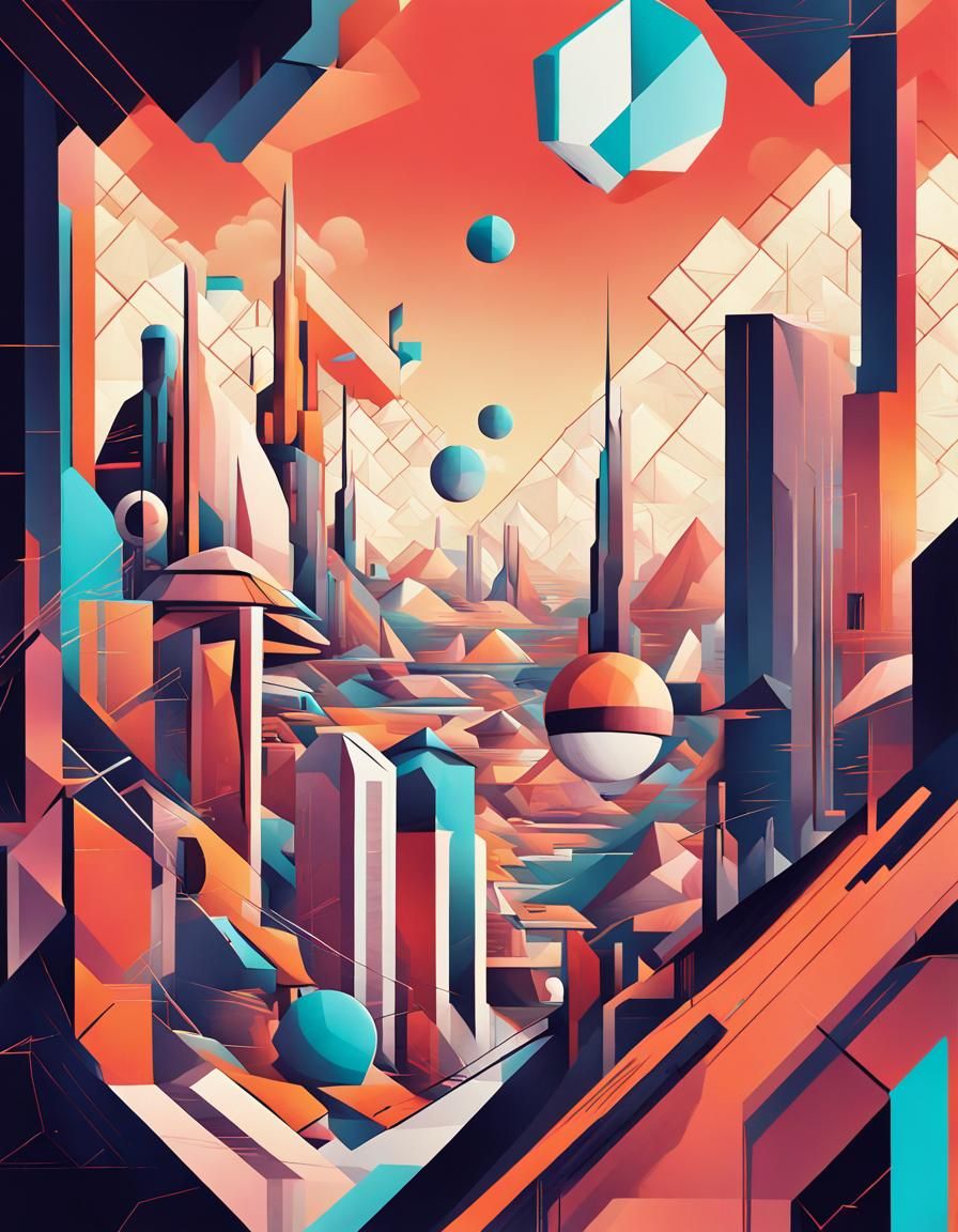 Sci fi line art ai generated artwork nightcafe creator
