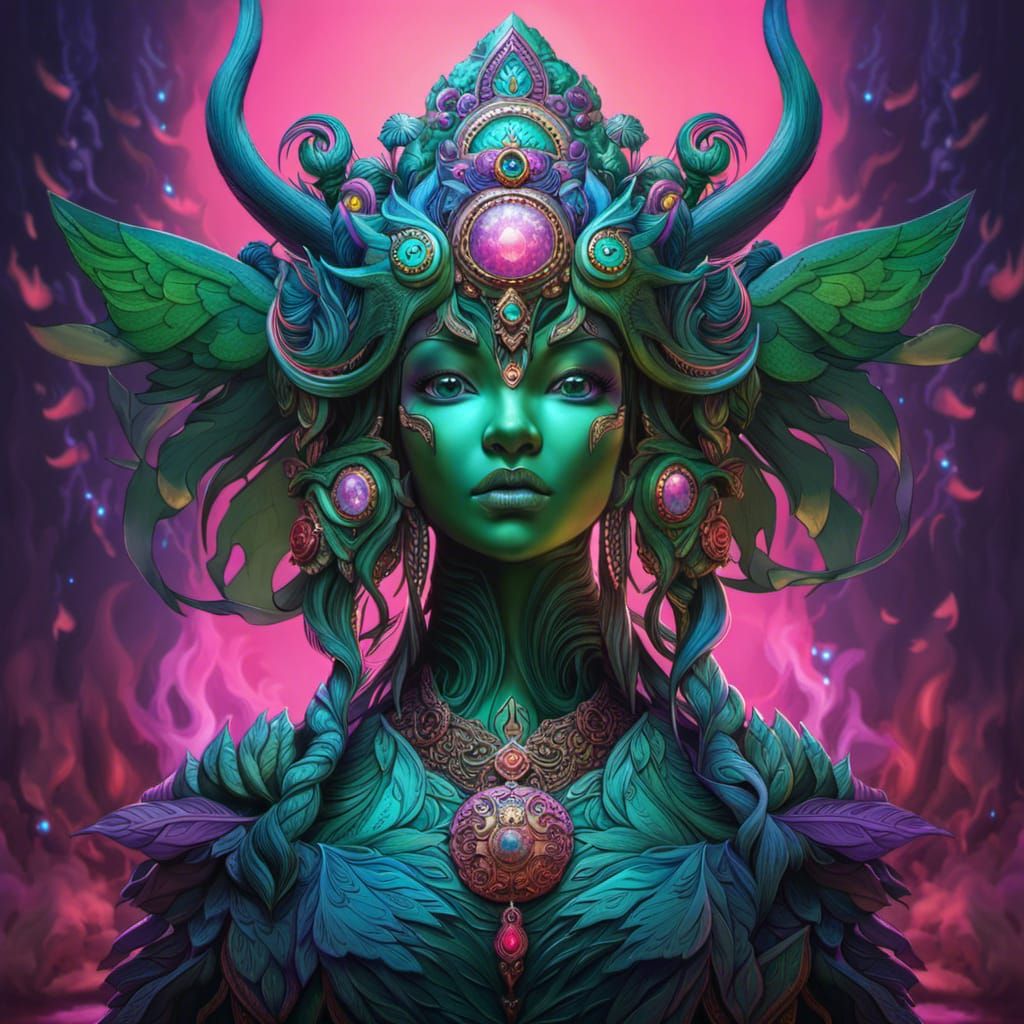 druid deity - AI Generated Artwork - NightCafe Creator