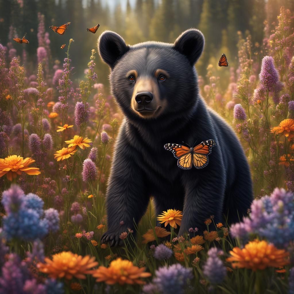 Black Bear Cub