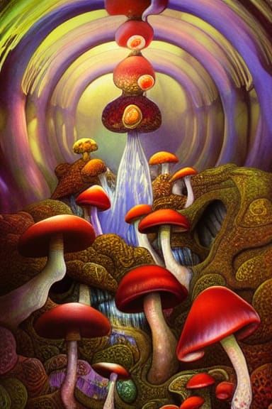 All hail the mushroom god!