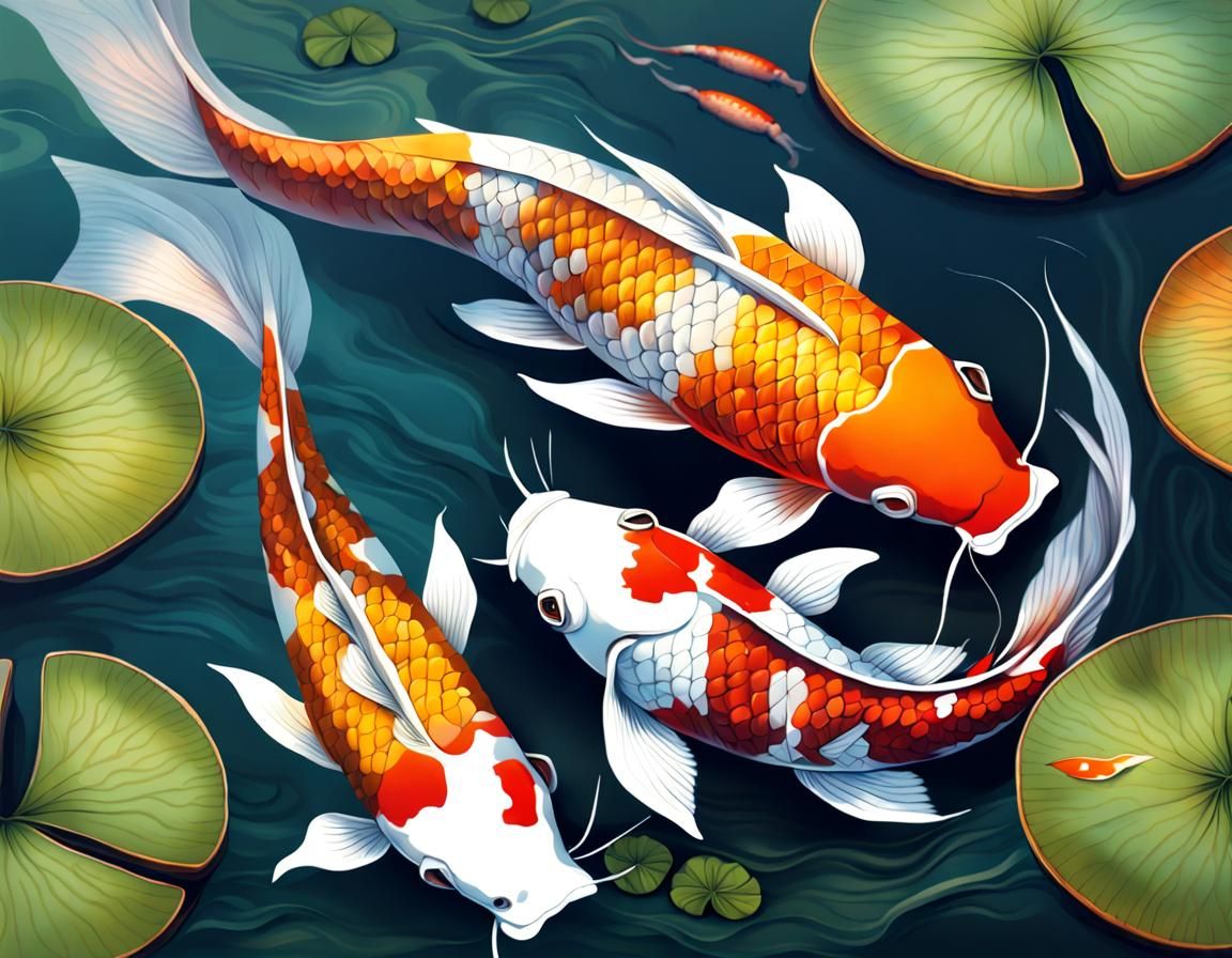 Koi pond