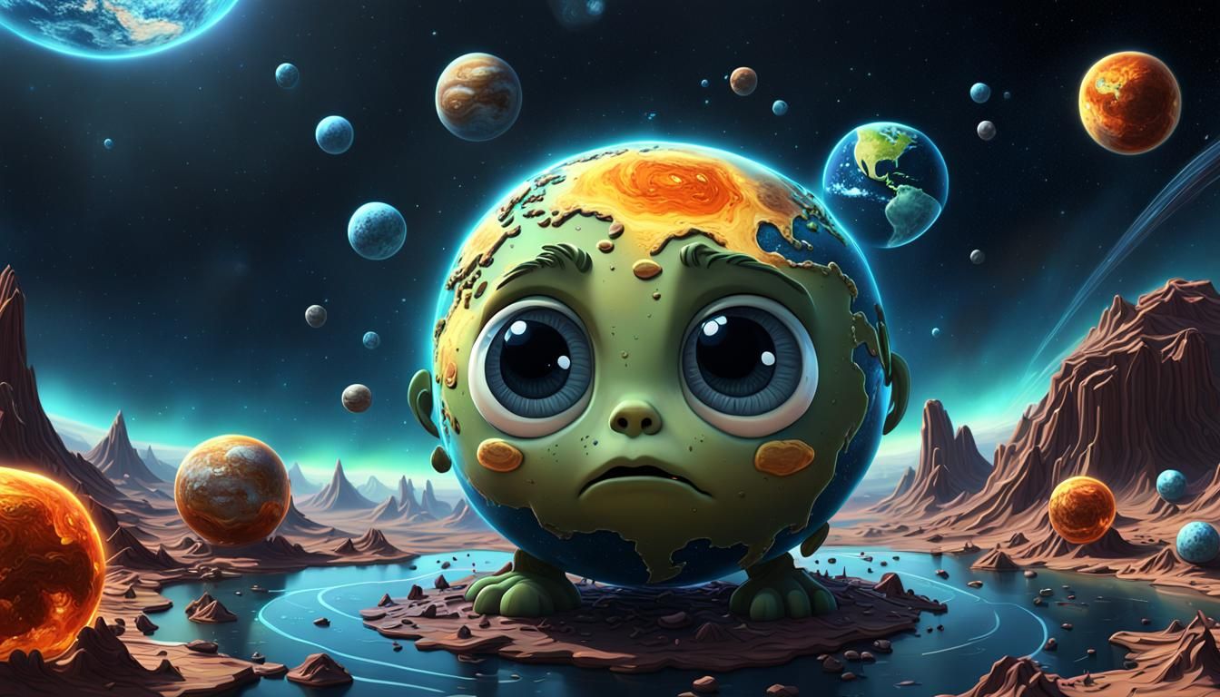 Our Earth is sick...
