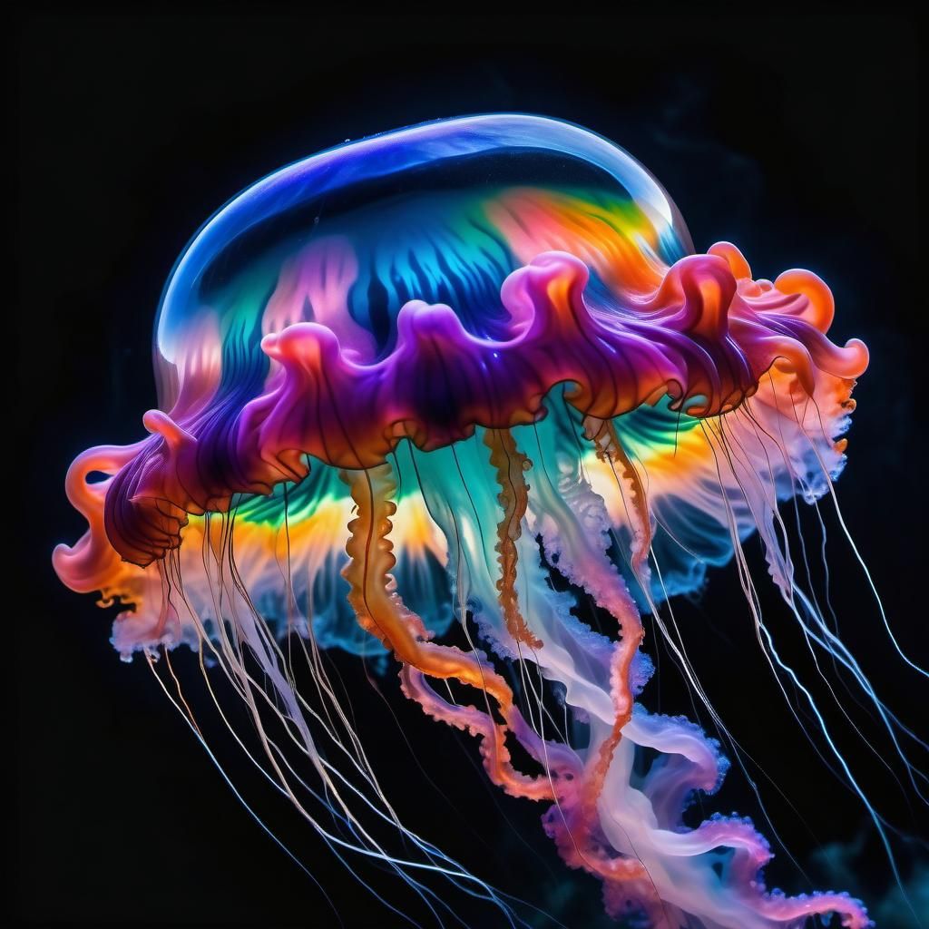 Fluorescence of the Deep  by @JokeStirrer