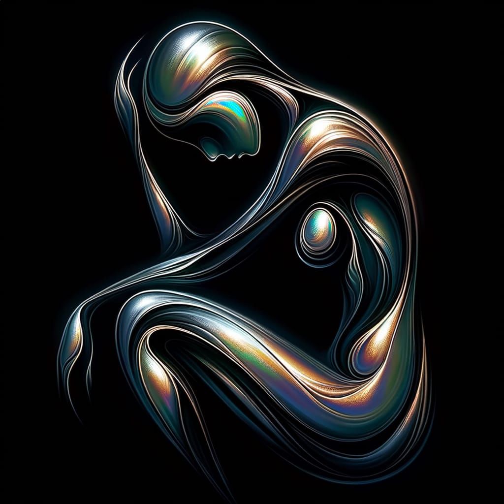 An image inspired by the art styles predating the year 1912, resonating the simplicity of Zen aesthetics combined with mesmerizing effects o...