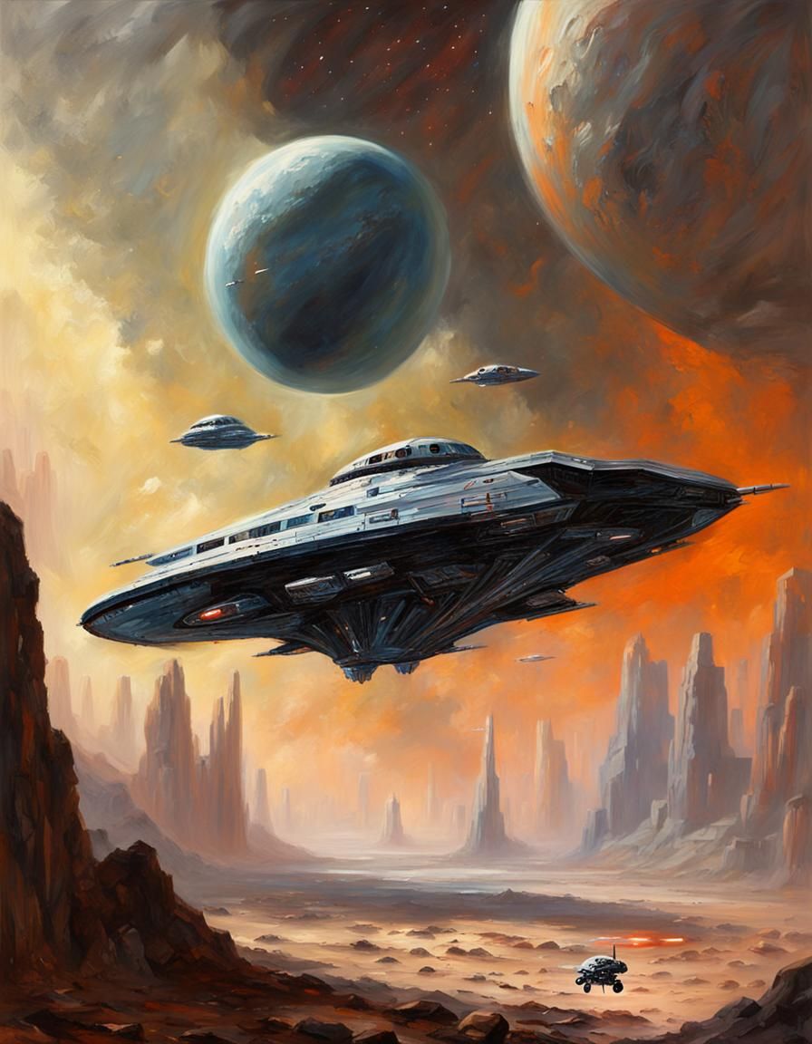 Retro Sci-Fi Art