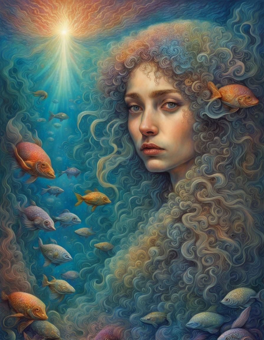 Surreal Underwater Fantasy - AI Generated Artwork - NightCafe Creator