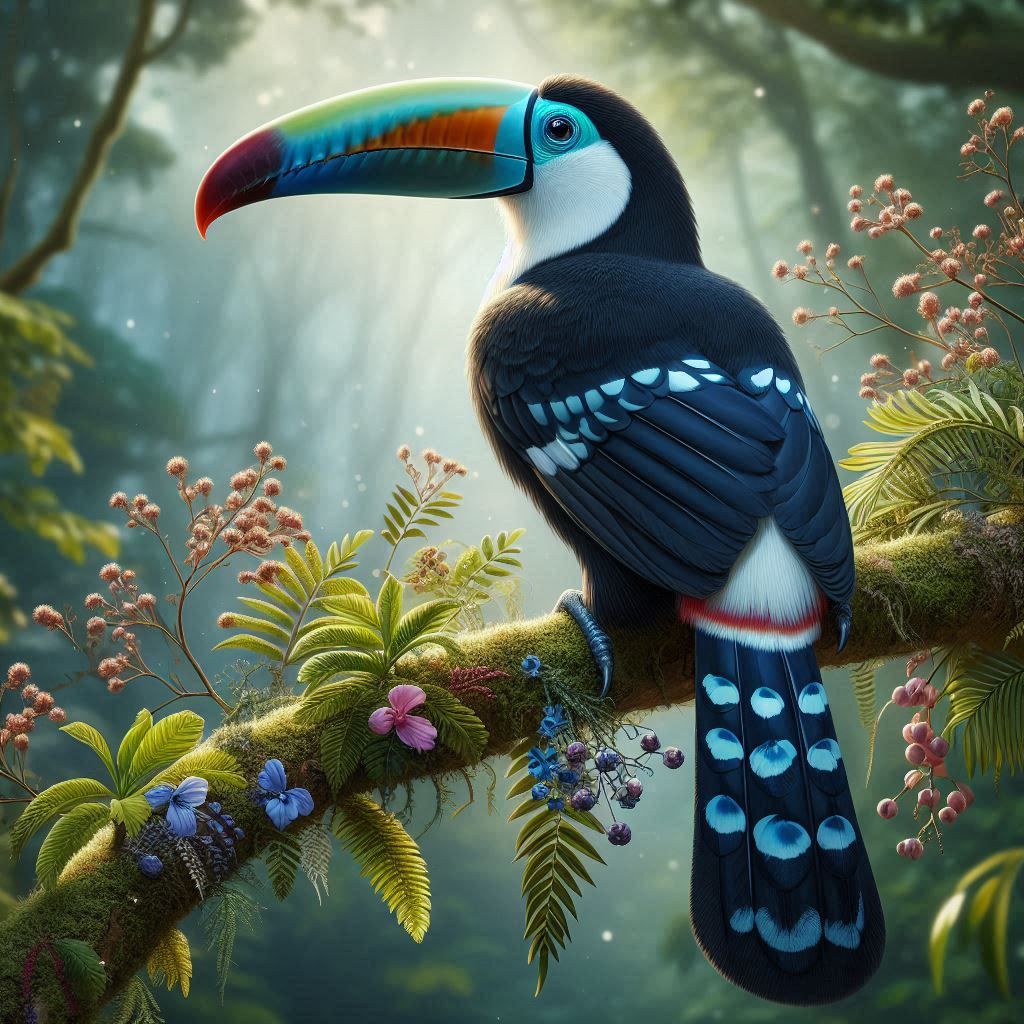 Toucan protrait