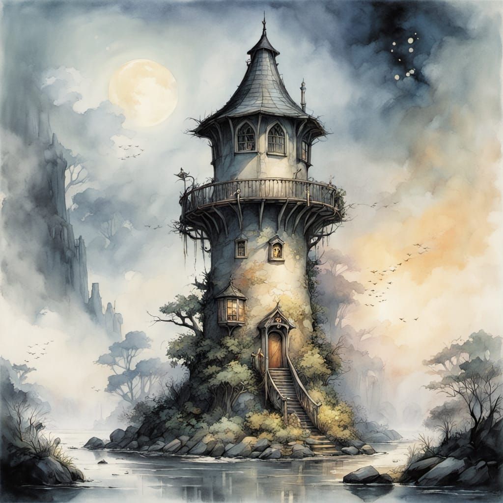 Dream Tower  by @Melva Pearce