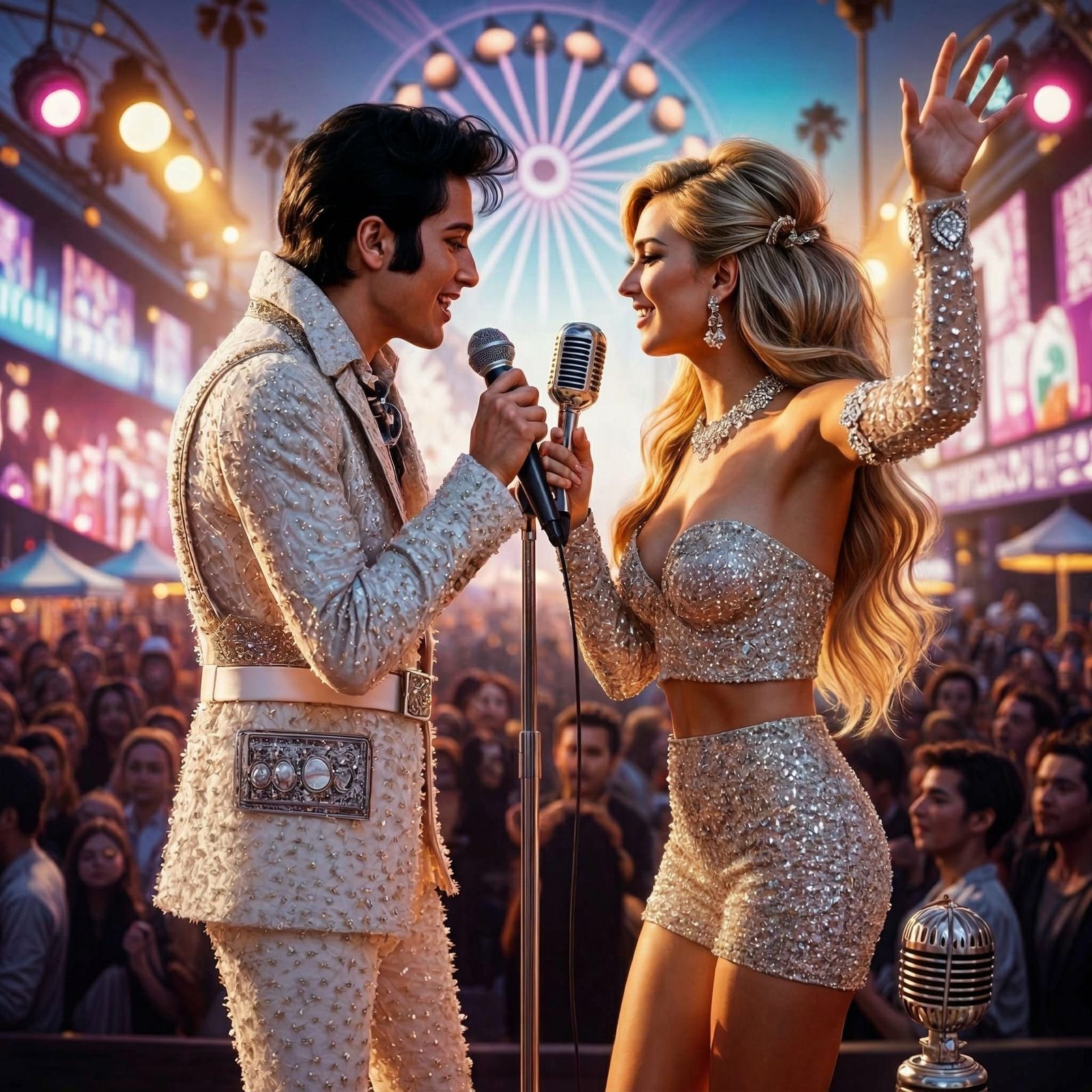 Elvis & Sabrina Duet at Coachella 2026
