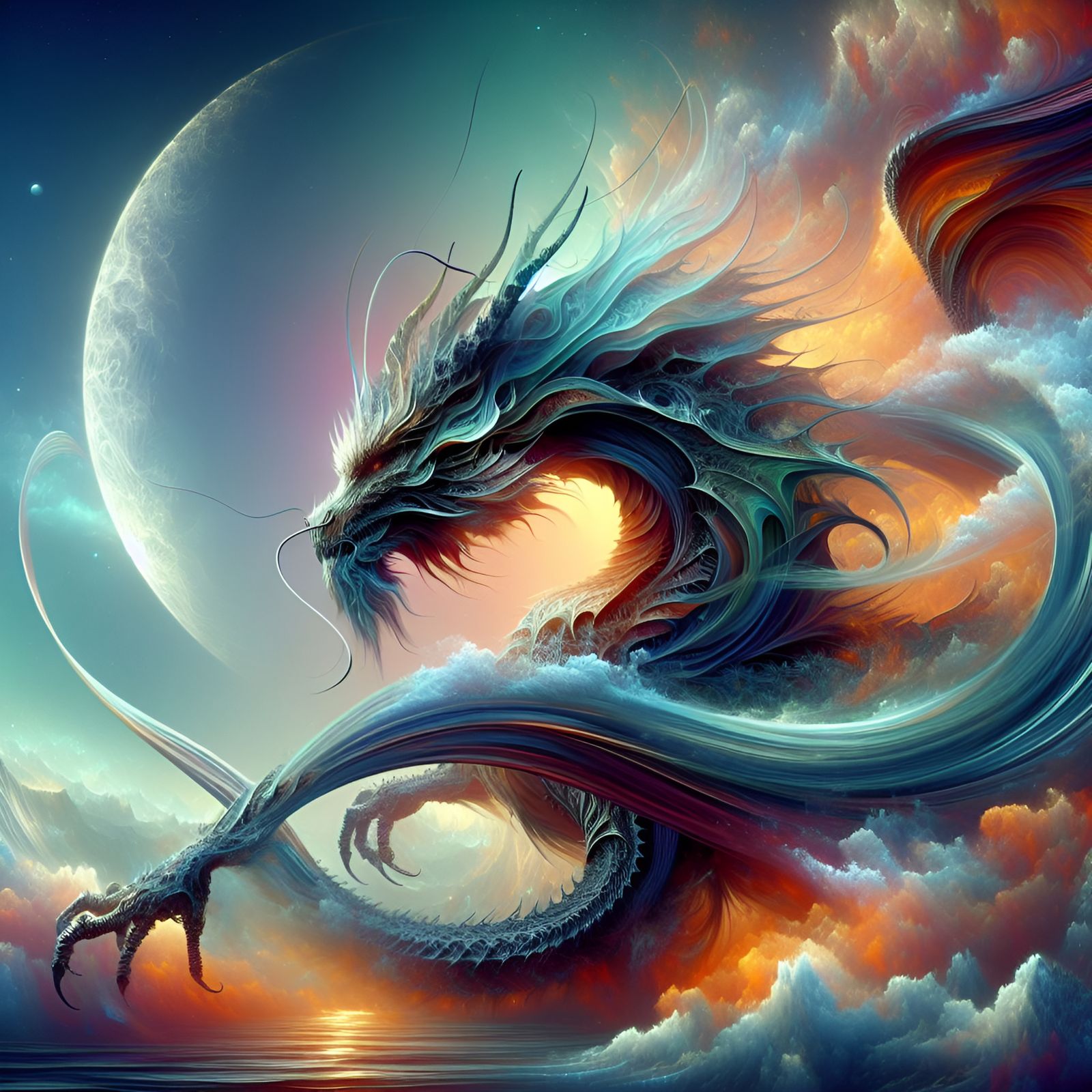 Dragon|||\\\|| - AI Generated Artwork - NightCafe Creator