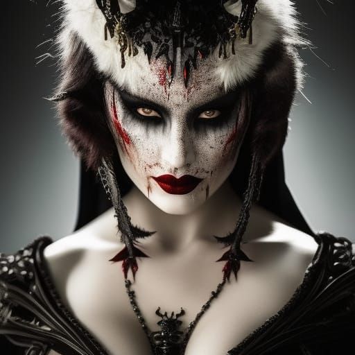 terrifying deathly scary cruel menacing bloodthirsty evil beautiful ...