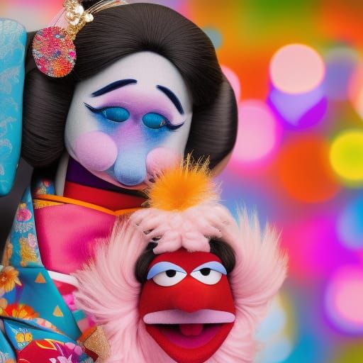 Muppets, Geisha , Lisa Frank