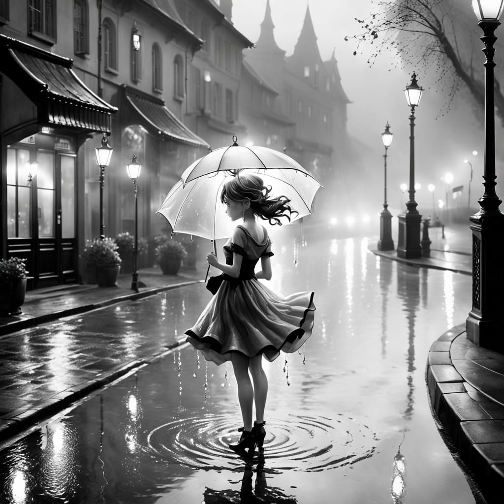 Stroll in the Rain