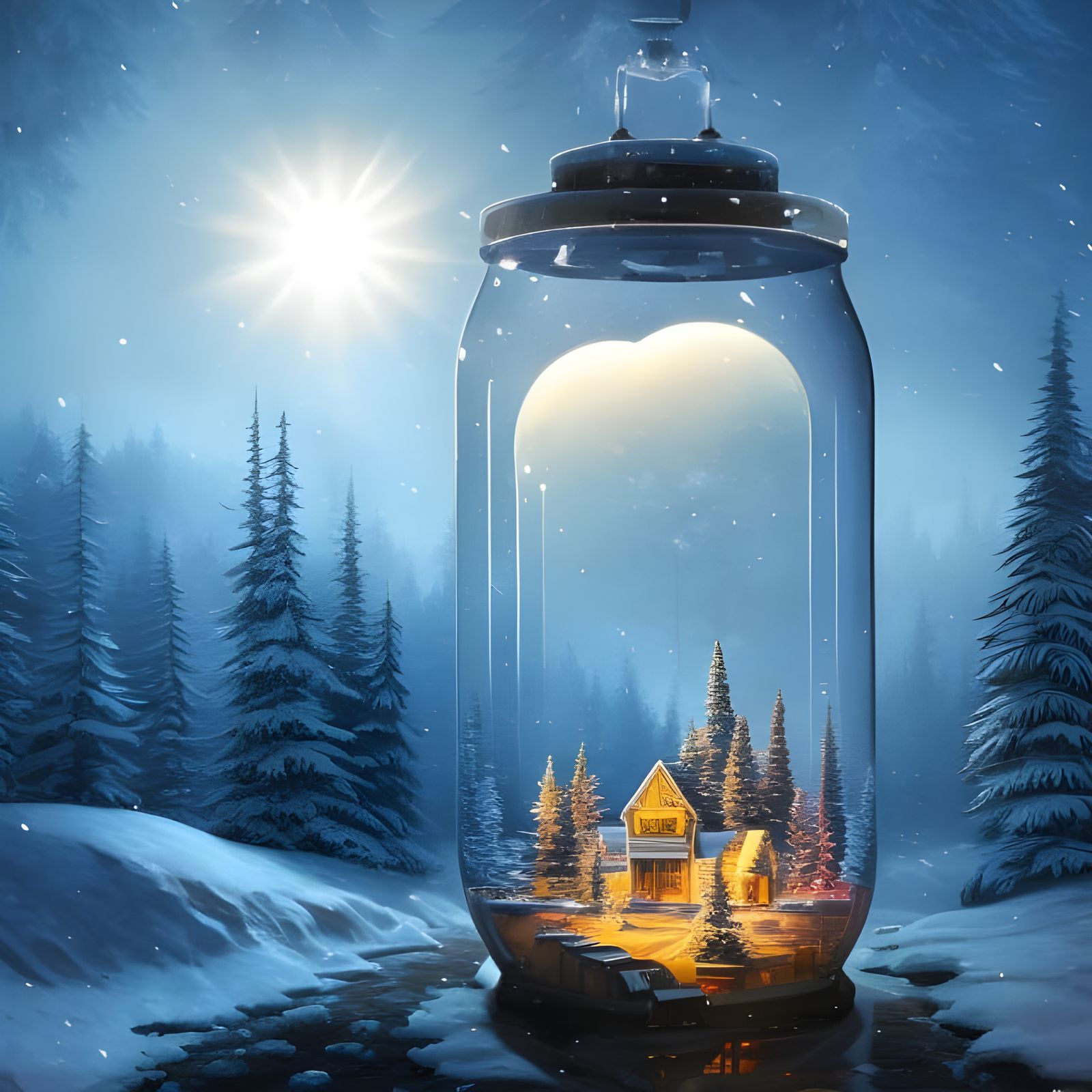 First Snow  by @Fibek