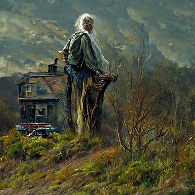 The Watcher on the hillside, the Stranger you have known for...