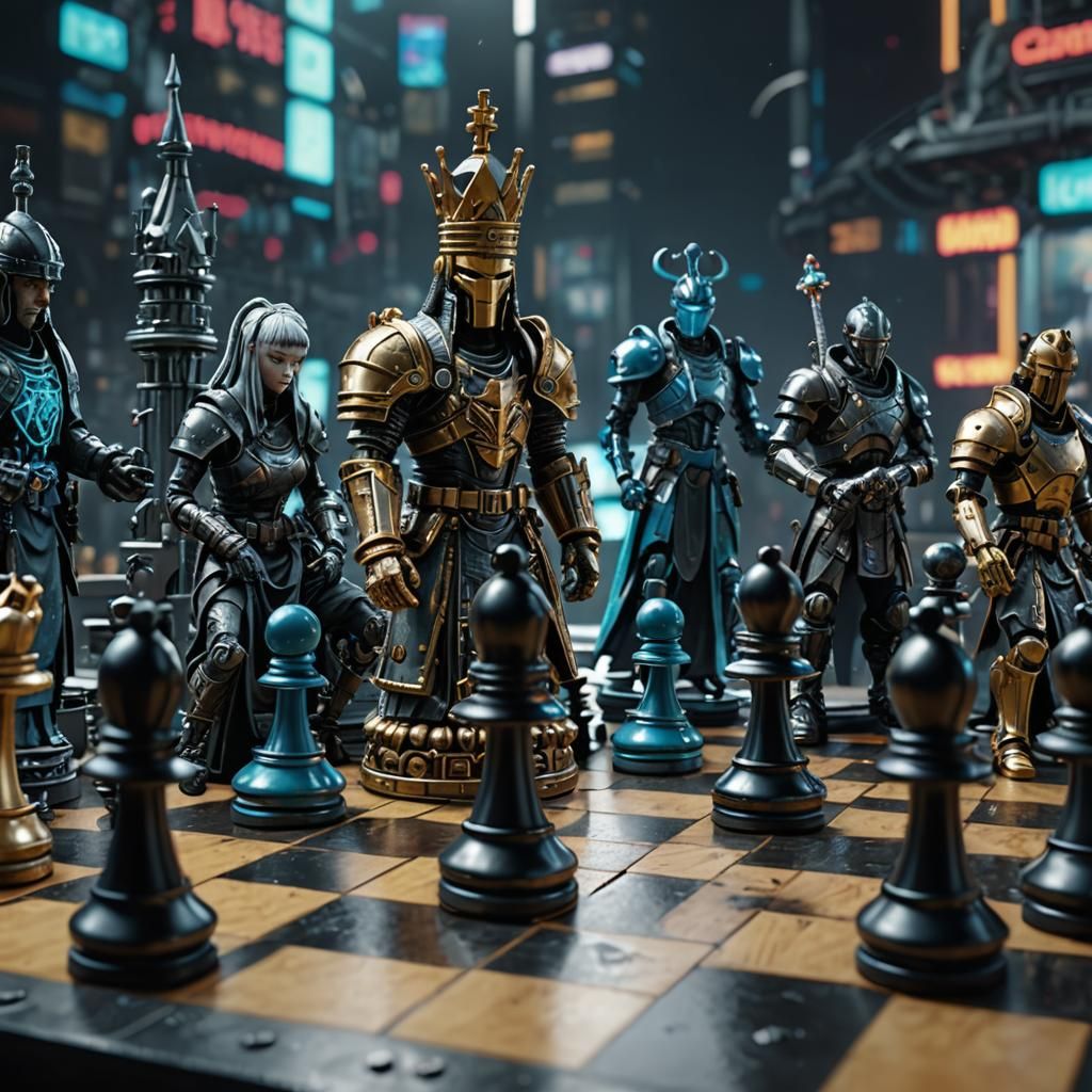 Chess Punks  by @tre