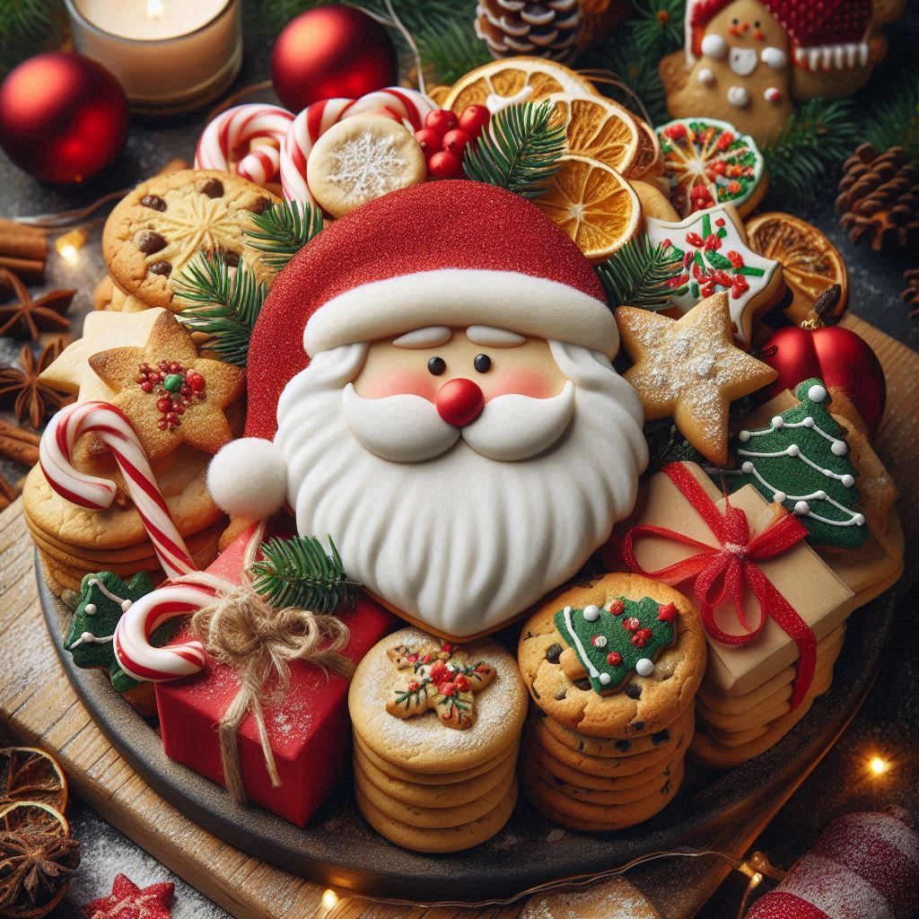 Santa Cookies