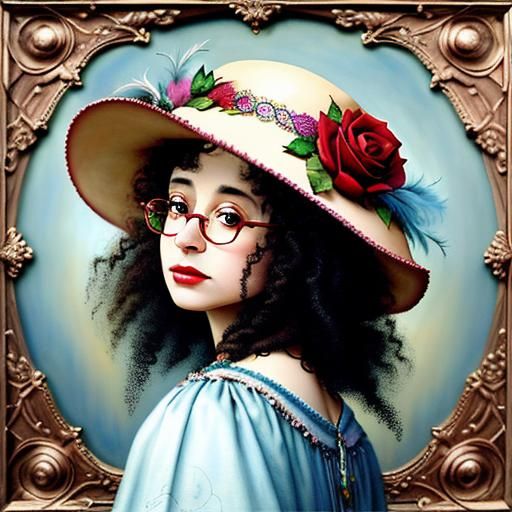 The girl