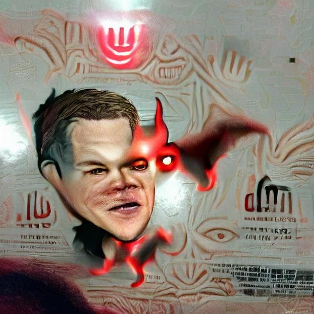 DEMONIC MATT DAMON