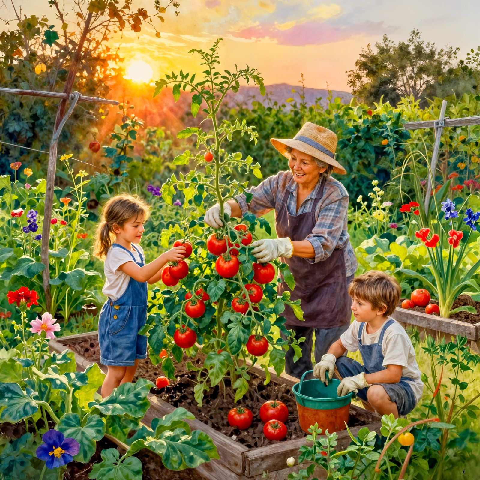 A Summer Harvest  by @Ria Hagane