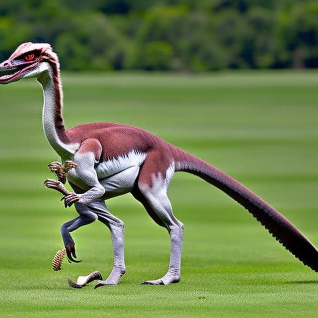 Old Naughty Velociraptor