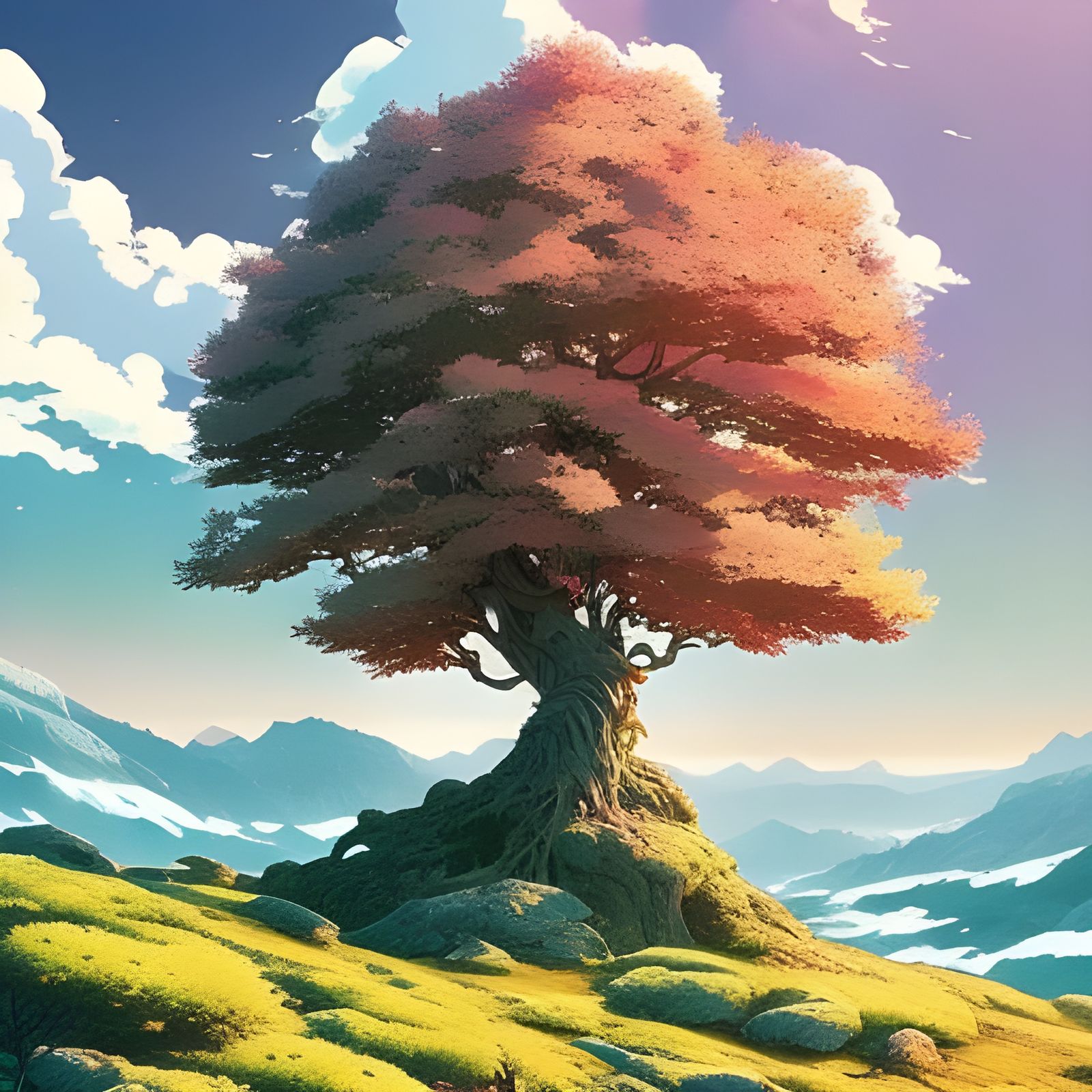 Magic Tree   by @cheesepuff 