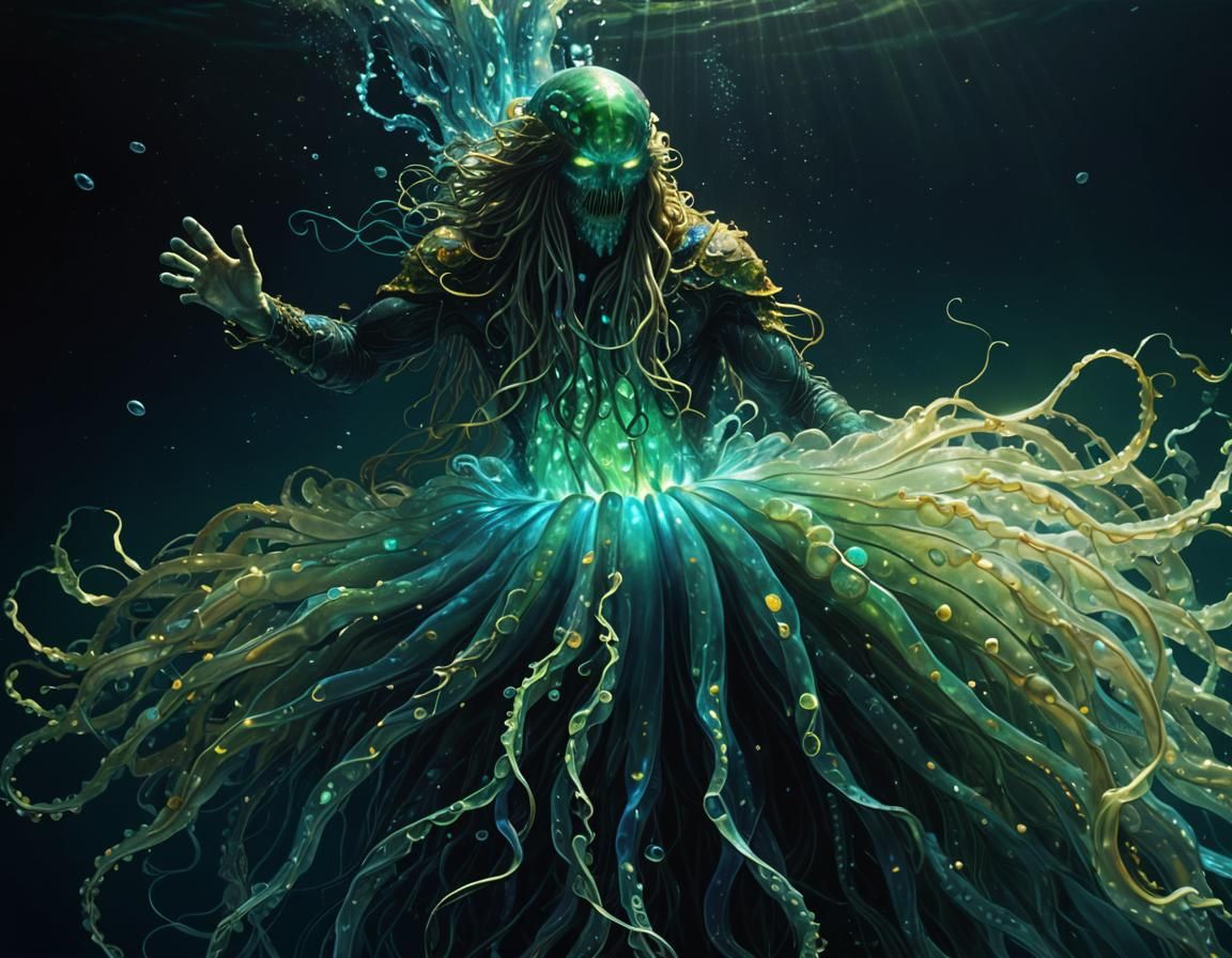 Deap sea god djinn 