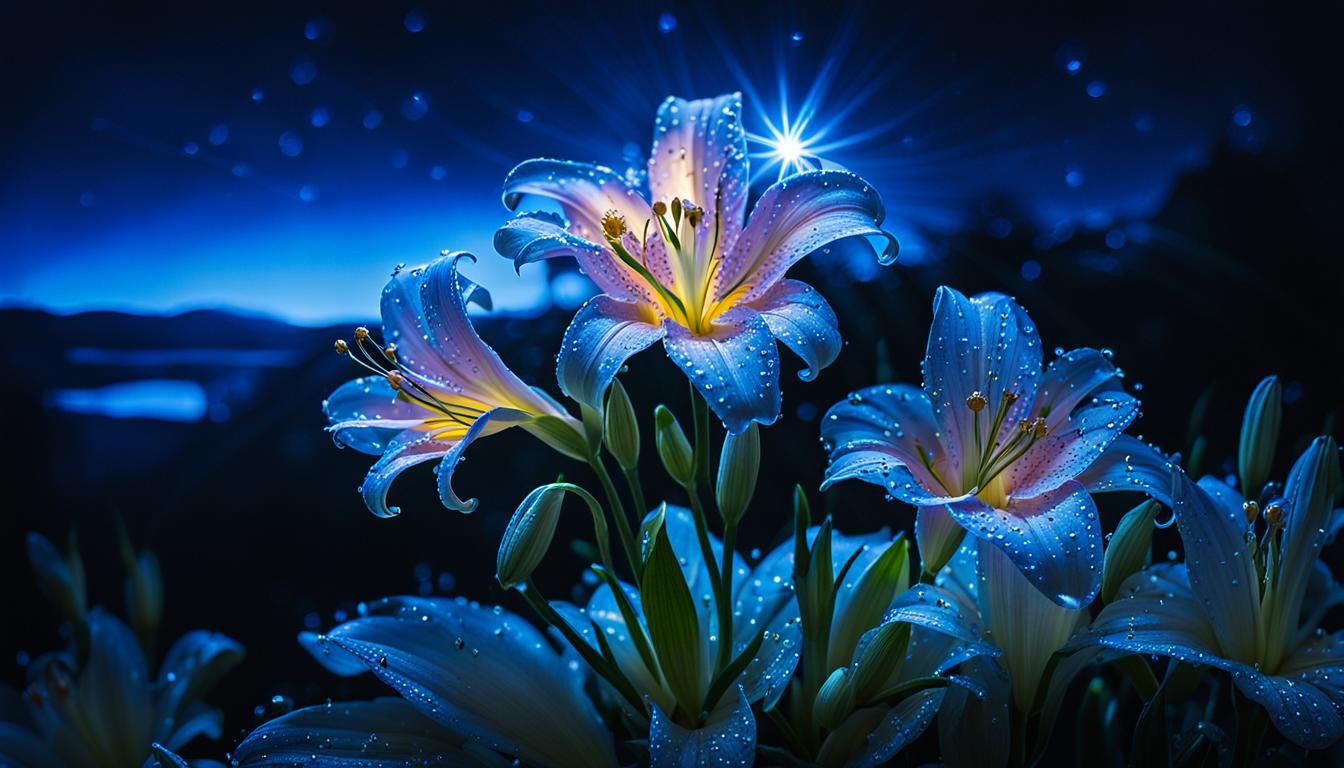 Luminous Blossom of Enchantment