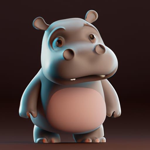 baby hippo