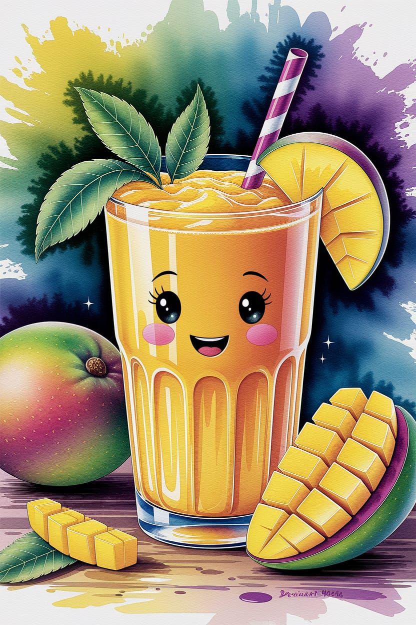 Silly Mango Smoothie  by @MethaneSomething