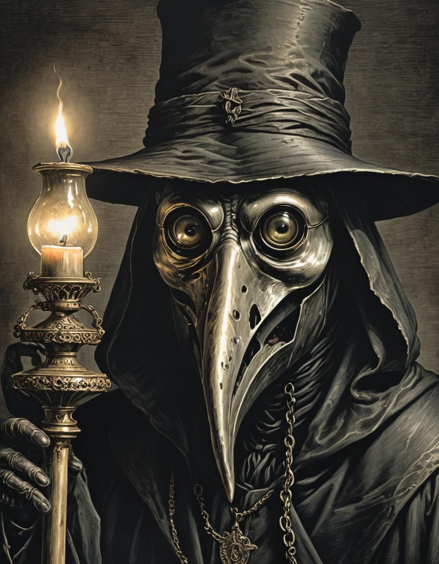 The plague doctor  by @MaZZackie