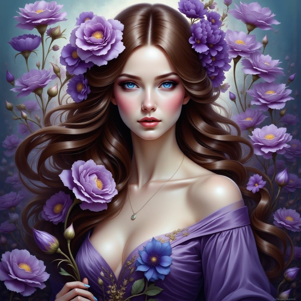 <lora:LoveFlowersFlux:1.0>